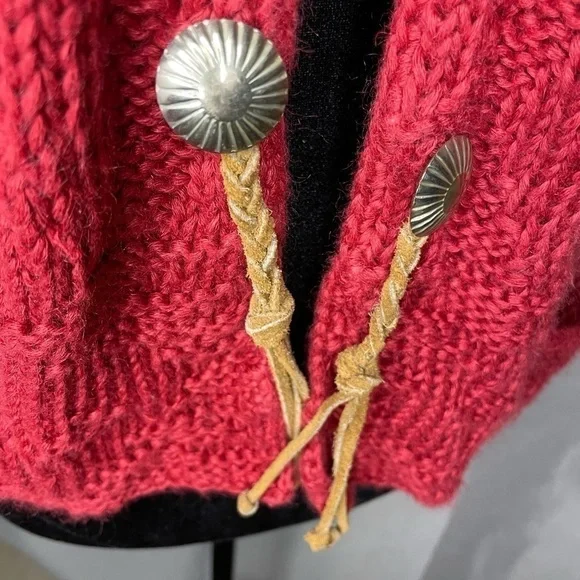 Vintage Ralph Lauren Polo Country Vest Southwestern Concho Med…‌‌‌‌